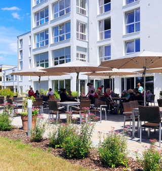 Hans-Sponsel-Haus Terrasse Hans-Sponsel-Haus Terrasse