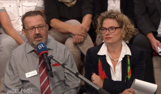 Thomas Vogt und Ulrike Hahn (AWO) bei "jetzt red i" Thomas Vogt und Ulrike Hahn (AWO) bei "jetzt red i"